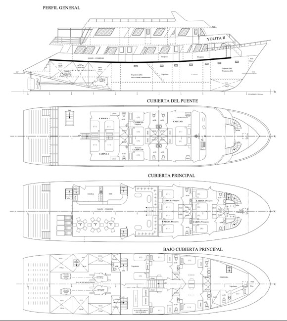 Yolita II deck plan